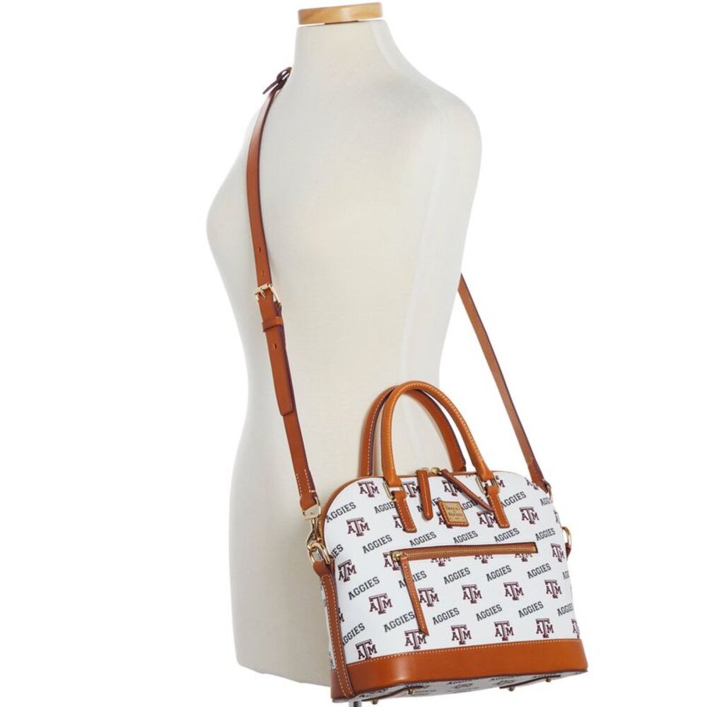 Dooney & Bourke Collegiate Texas Achr(38)M University Domed Zip - TEXAS A&M - Picture 4 of 4